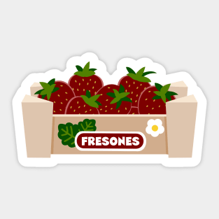 Fresas Sticker